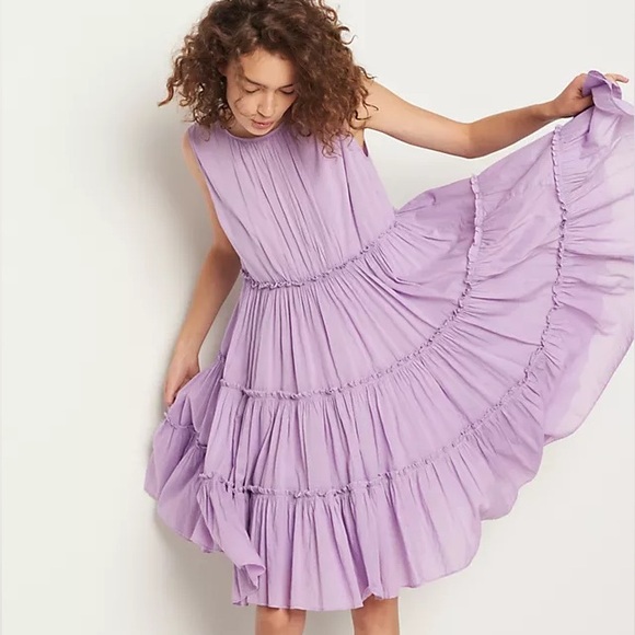 Samant Chauhan Lola tiered tunic dress - Picture 2 of 8